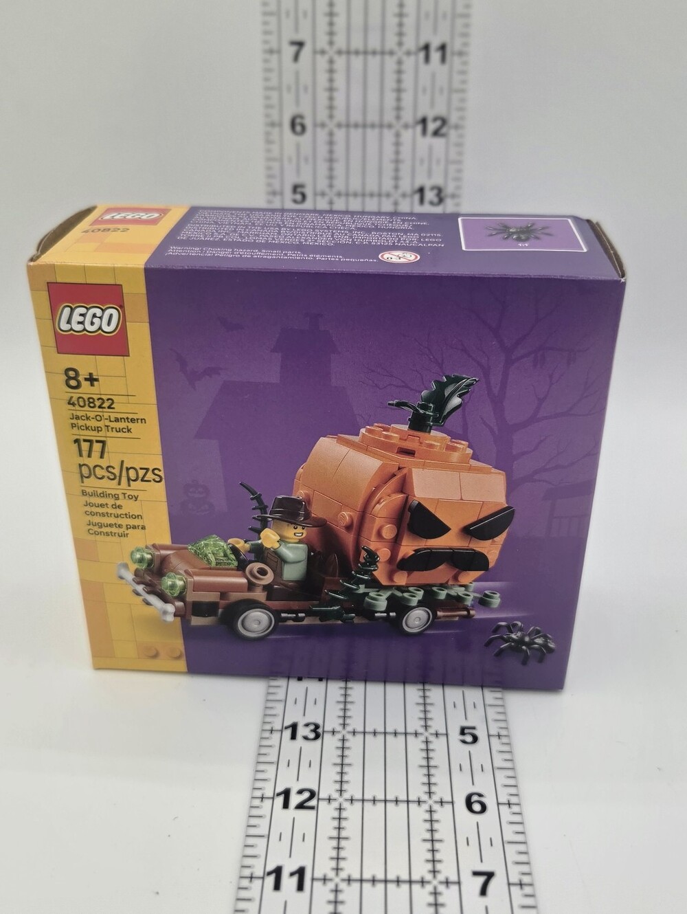 LEGO Jack-o-Lantern Pickup Truck 40822 Set 177pcs Age 8+ Box Plastic